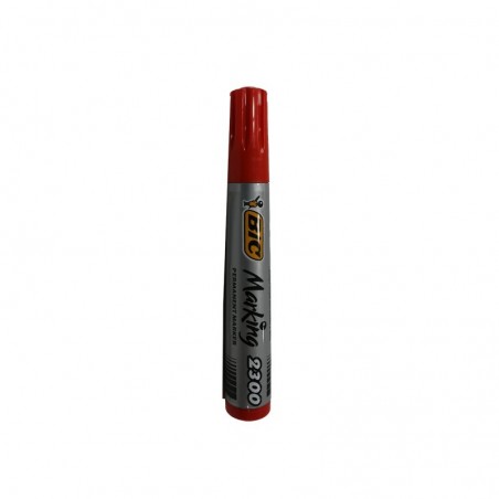 MARQUEUR PERMANENT BIC  ROUGE