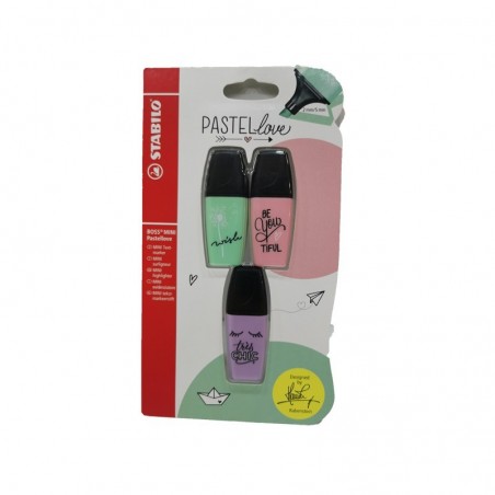 STABILO BOSS MINI PASTEL LOVE V R L