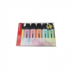 MARQUEUR FLUO PASTEL POCH DE6