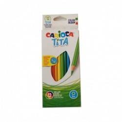 CRAYON  COULEUR 12/18 CARIOCA